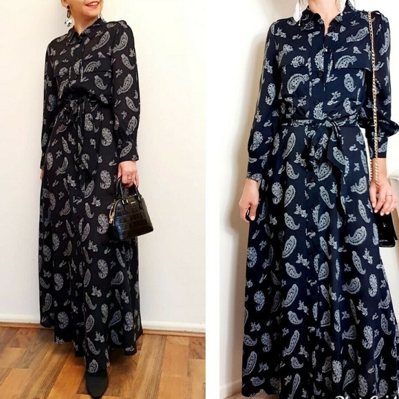 Printed Long Dress - Picture 8 of 13